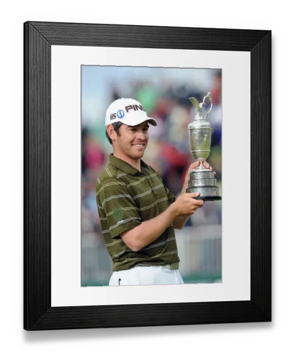 Framed Print : The Open Winner Louis Oosthuizen Framed Print : The Open Winner Louis Oosthuizen