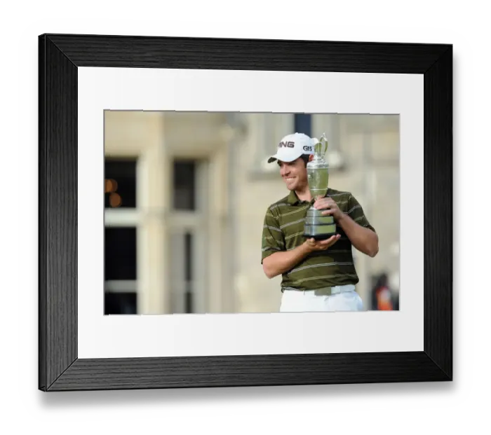 Framed Print : The Open Winner Louis Oosthuizen Framed Print : The Open Winner Louis Oosthuizen
