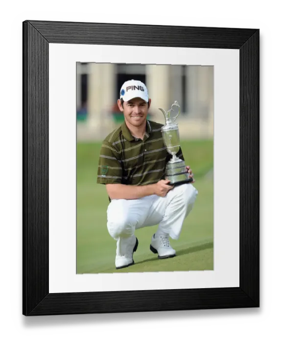 Framed Print : The Open Winner Louis Oosthuizen Framed Print : The Open Winner Louis Oosthuizen
