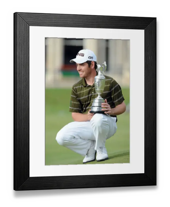 Framed Print : The Open Winner Louis Oosthuizen Framed Print : The Open Winner Louis Oosthuizen