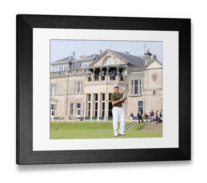 Framed Print : The Open Winner Louis Oosthuizen Framed Print : The Open Winner Louis Oosthuizen