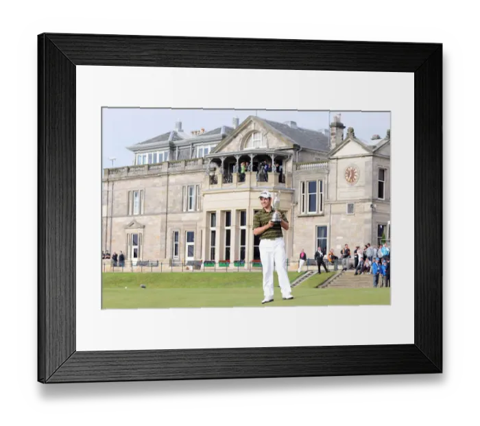 Framed Print : The Open Winner Louis Oosthuizen Framed Print : The Open Winner Louis Oosthuizen