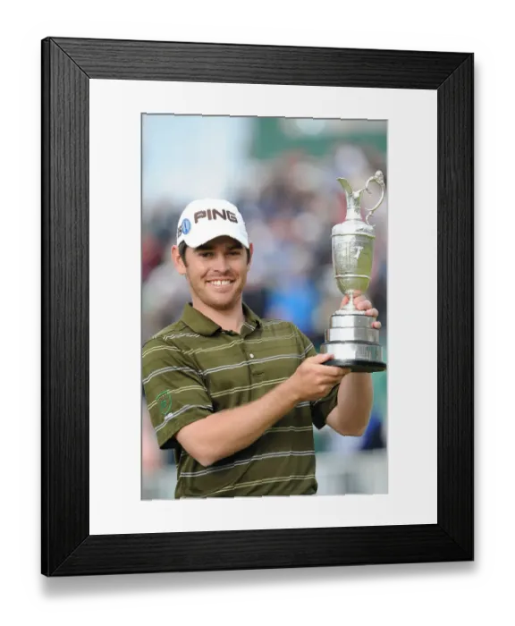 Framed Print : The Open Winner Louis Oosthuizen Framed Print : The Open Winner Louis Oosthuizen