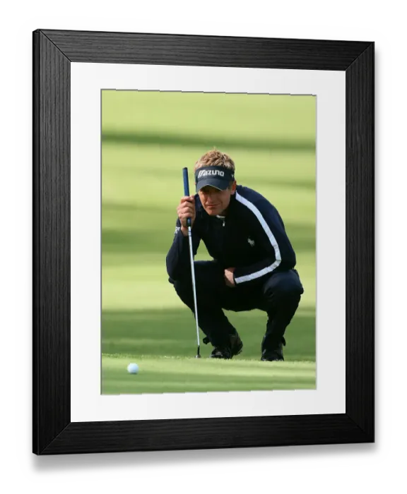 Framed Print : Luke Donald Framed Print : Luke Donald