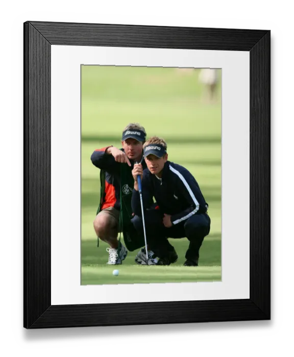 Framed Print : Luke Donald