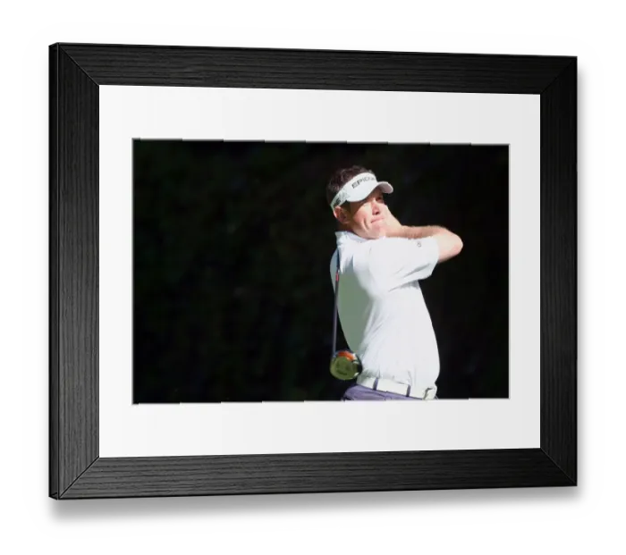 Framed Print : Lee Westwood Framed Print : Lee Westwood