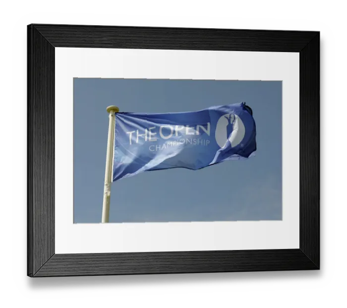 Framed Print : Wind Blows The Open Flag Framed Print : Wind Blows The Open Flag
