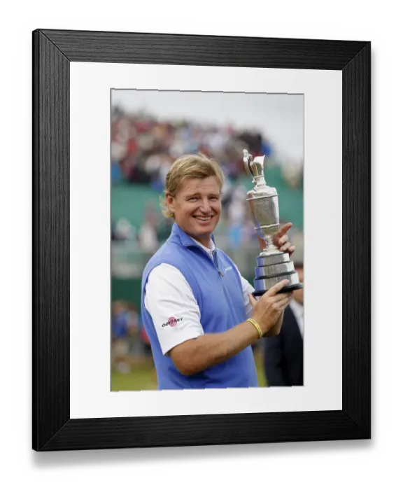 Framed Print : Ernie Els Open Champion 2012 The Open Championship 2012, Royal Lytham Framed Print : Ernie Els Open Champion 2012 The Open Championship 2012, Royal Lytham