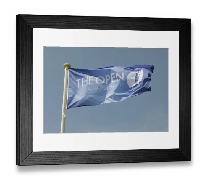 Framed Print : The Open Championship Flag Framed Print : The Open Championship Flag