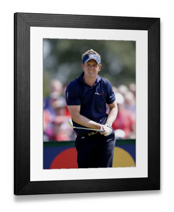 Framed Print : Luke Donald Framed Print : Luke Donald