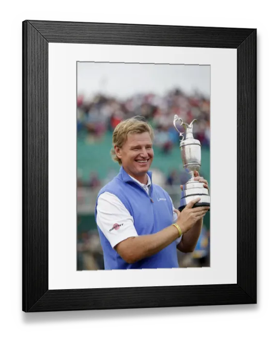 Framed Print : Ernie Els Open Champion 2012 The Open Championship 2012, Royal Lytham Framed Print : Ernie Els Open Champion 2012 The Open Championship 2012, Royal Lytham