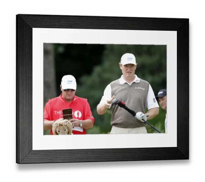 Framed Print : Ernie Els South Africa The Open Championship 2012, Royal Lytham Framed Print : Ernie Els South Africa The Open Championship 2012, Royal Lytham