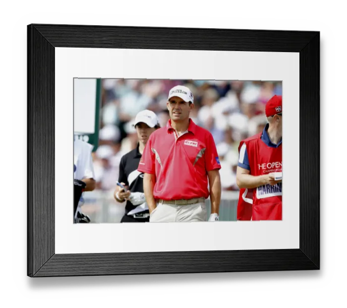 Framed Print : Padraig Harrington & Rory Mcilroy