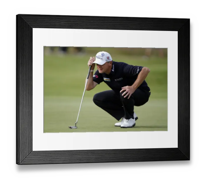 Framed Print : Paul Lawrie Framed Print : Paul Lawrie