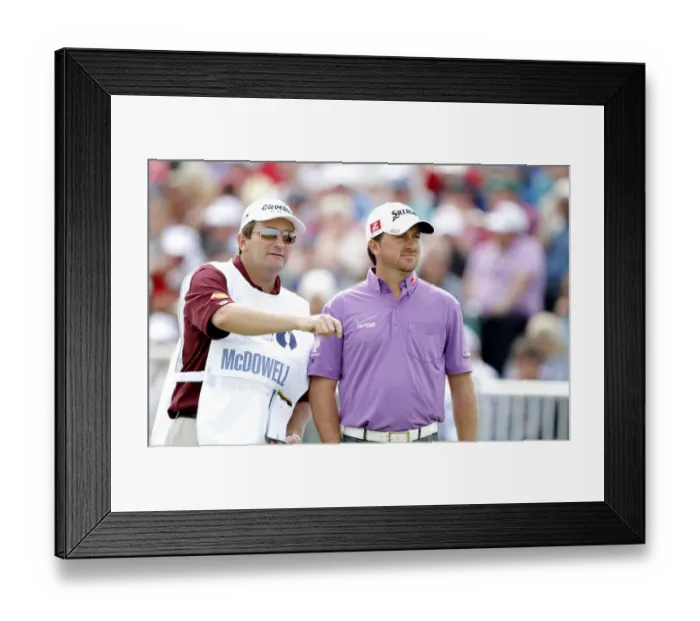 Framed Print : Graeme Mcdowell Framed Print : Graeme Mcdowell