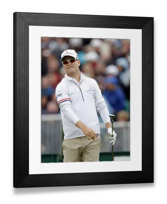 Framed Print : Zach Johnson