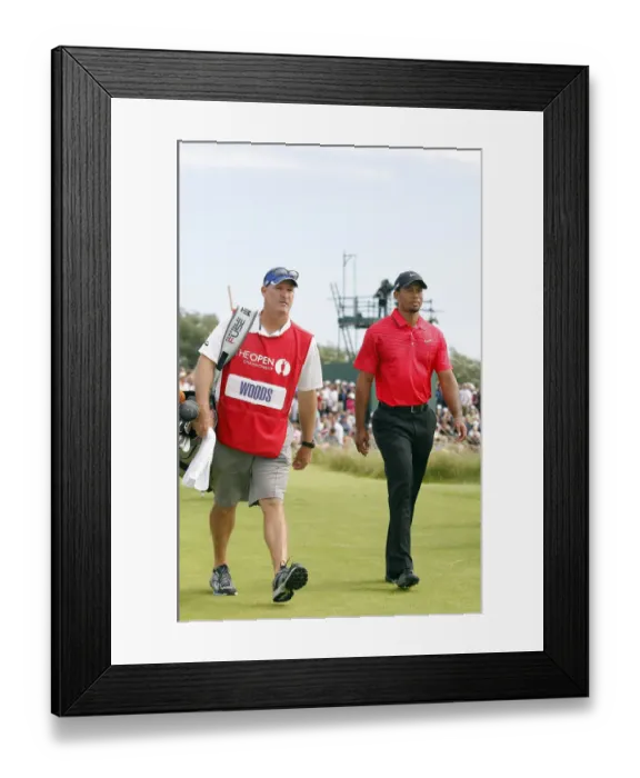 Framed Print : Tiger Woods & Joe Lacava Framed Print : Tiger Woods & Joe Lacava