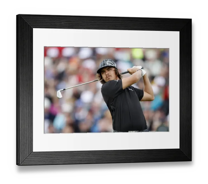 Framed Print : Rickie Fowler