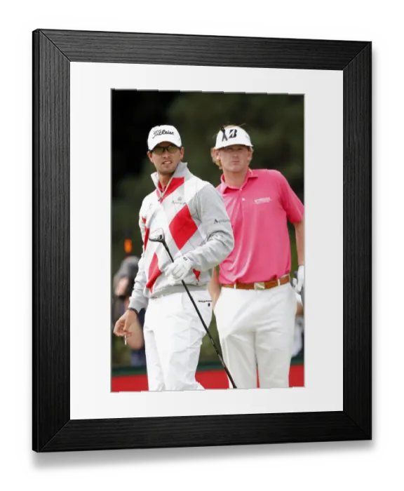 Framed Print : Adam Scott & Bradley Snedeker Framed Print : Adam Scott & Bradley Snedeker