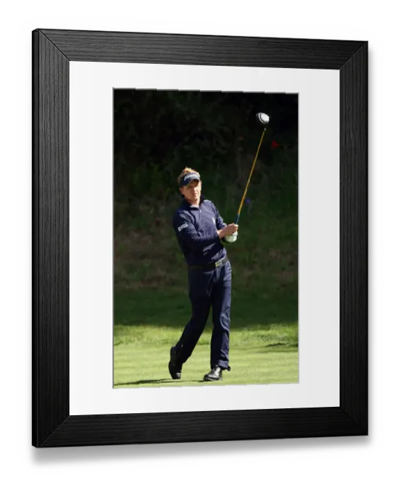 Framed Print : Luke Donald