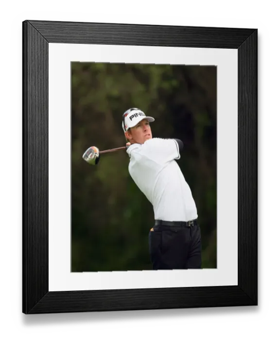 Framed Print : Hunter Mahan