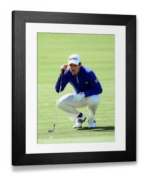 Framed Print : Justin Rose Framed Print : Justin Rose