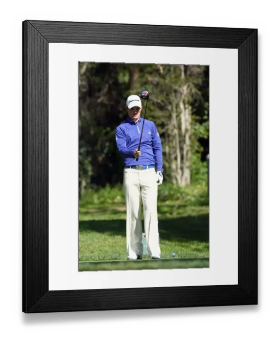 Framed Print : Justin Rose