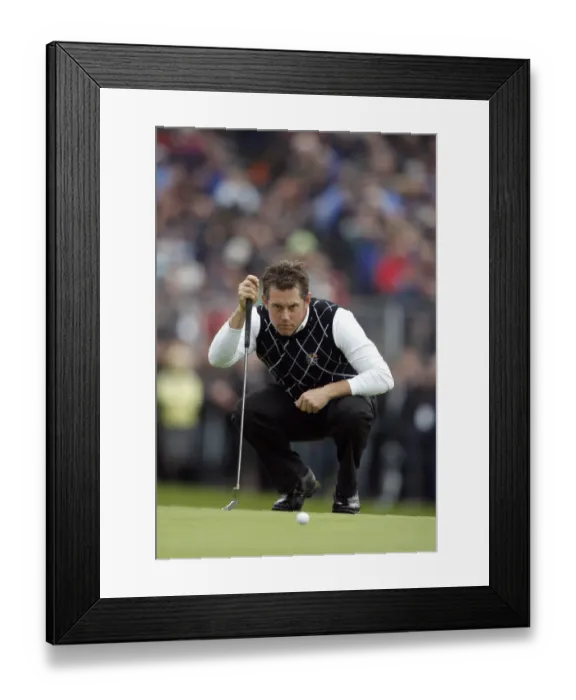 Framed Print : Lee Westwood Framed Print : Lee Westwood
