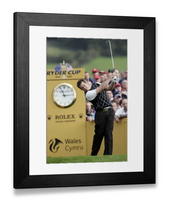 Framed Print : Lee Westwood Framed Print : Lee Westwood
