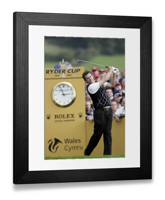 Framed Print : Lee Westwood Framed Print : Lee Westwood