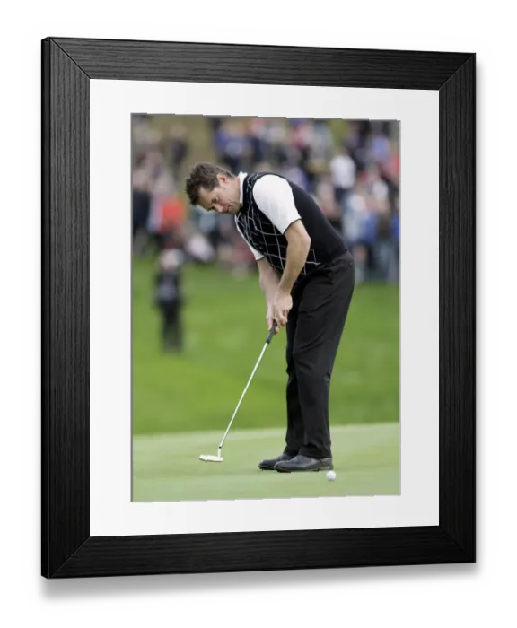 Framed Print : Lee Westwood Framed Print : Lee Westwood