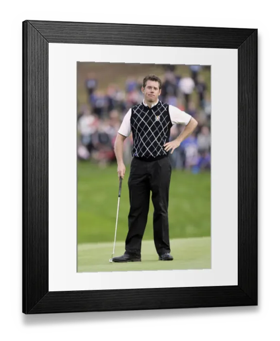 Framed Print : Lee Westwood Framed Print : Lee Westwood