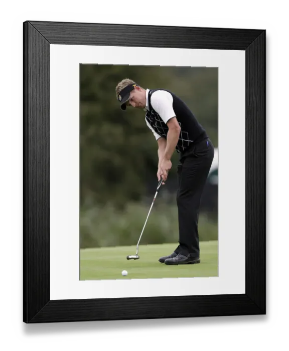 Framed Print : Luke Donald
