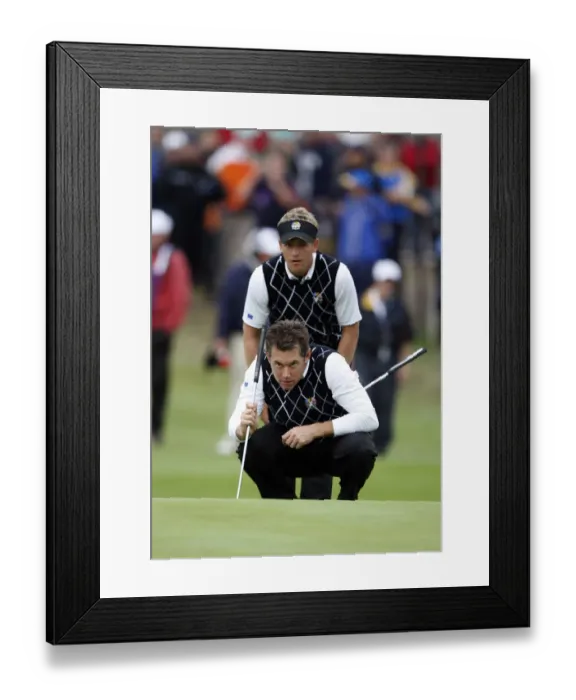 Framed Print : Lee Westwood & Luke Donald Framed Print : Lee Westwood & Luke Donald