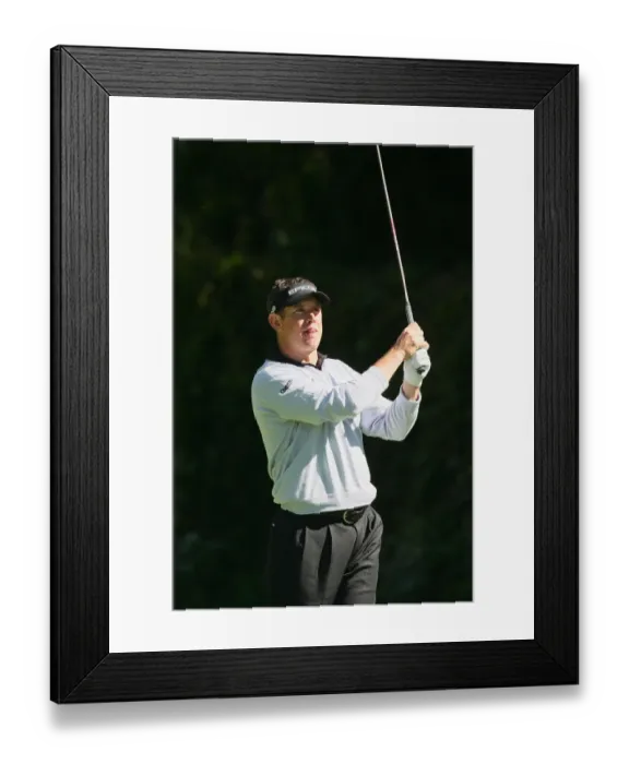 Framed Print : Lee Westwood Framed Print : Lee Westwood