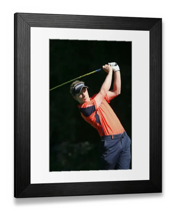 Framed Print : Luke Donald