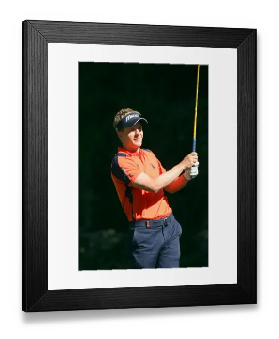 Framed Print : Luke Donald Framed Print : Luke Donald