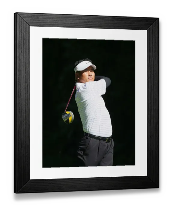 Framed Print : K J Choi South Korea 2008 Northern Trust Open