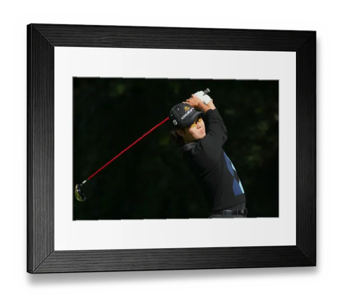 Framed Print : Kevin Na USA 2008 Northern Trust Open, PGA Golf Riviera Country Club