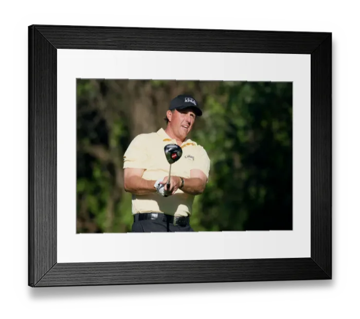 Framed Print : Phil Mickelson Framed Print : Phil Mickelson