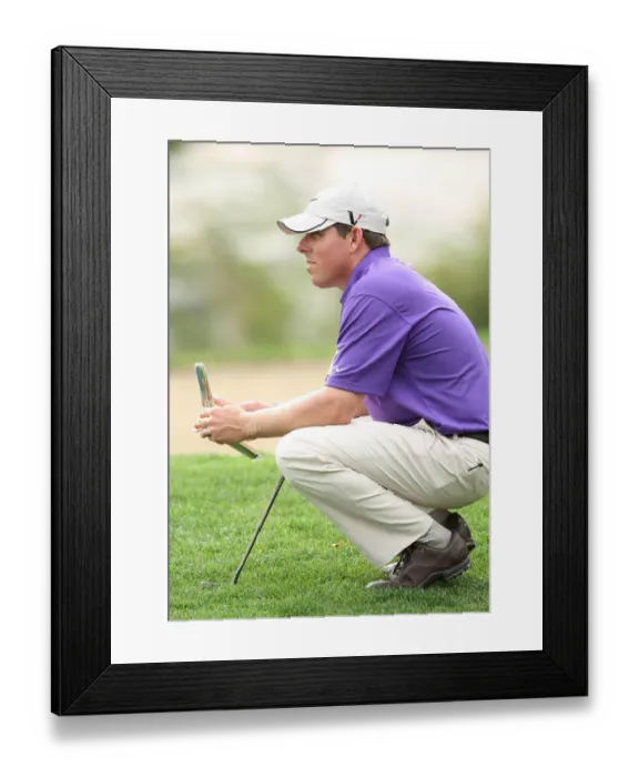 Framed Print : Justin Leonard