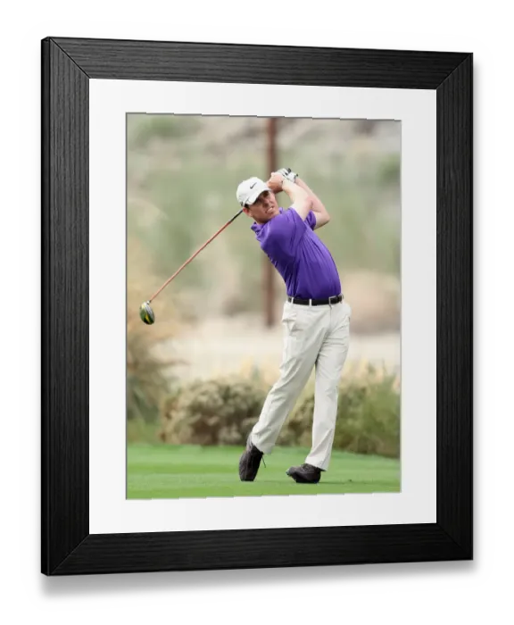 Framed Print : Justin Leonard