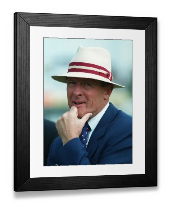 Framed Print : Geoffrey Boycott Framed Print : Geoffrey Boycott