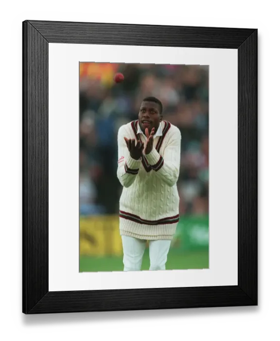 Framed Print : Curtly Ambrose Framed Print : Curtly Ambrose
