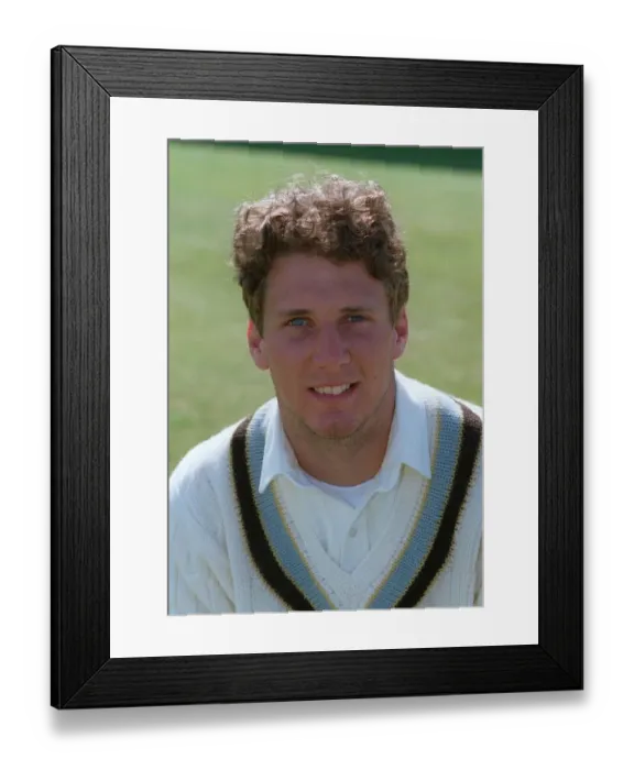 Framed Print : U. C Unknown Cricketer Framed Print : U. C Unknown Cricketer