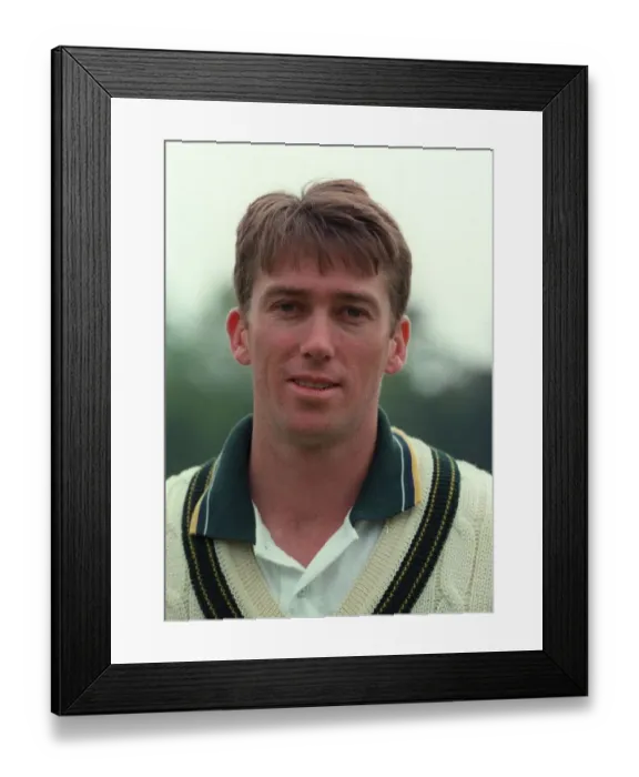Framed Print : Glenn Mcgrath Framed Print : Glenn Mcgrath