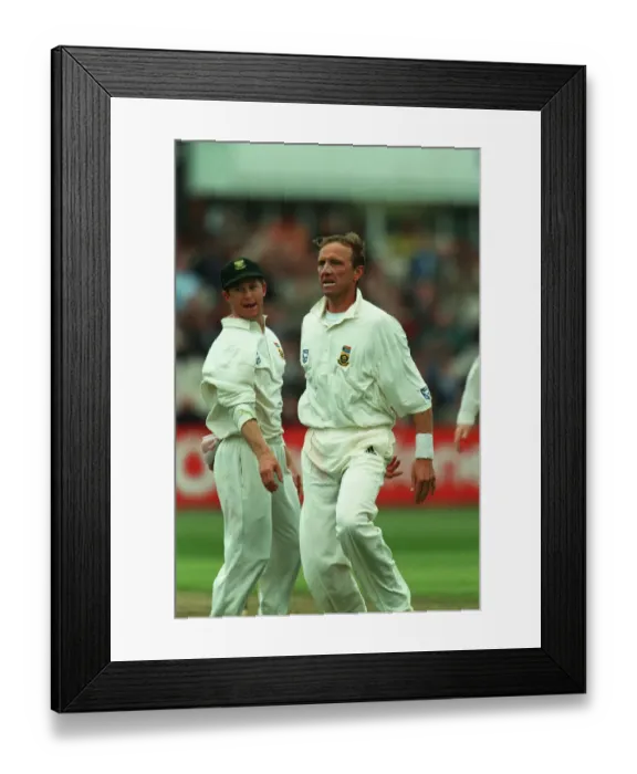 Framed Print : Allan Donald & Jonty Rhodes Framed Print : Allan Donald & Jonty Rhodes