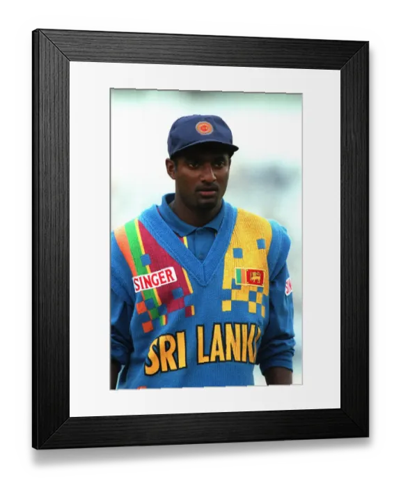 Framed Print : Muttiah Muralitharan Framed Print : Muttiah Muralitharan
