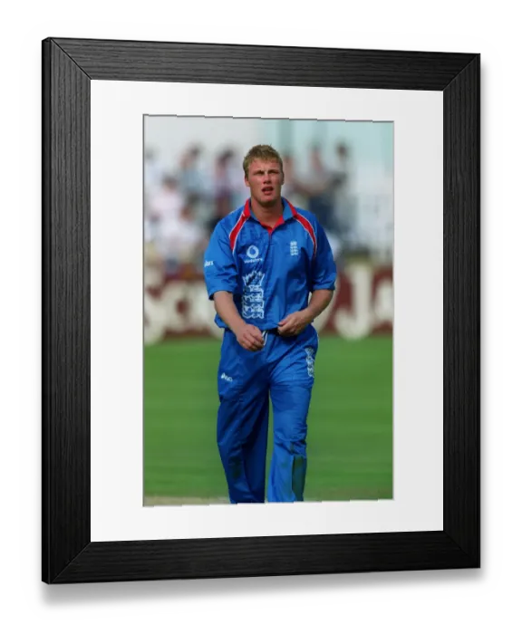 Framed Print : Andrew Flintoff Framed Print : Andrew Flintoff