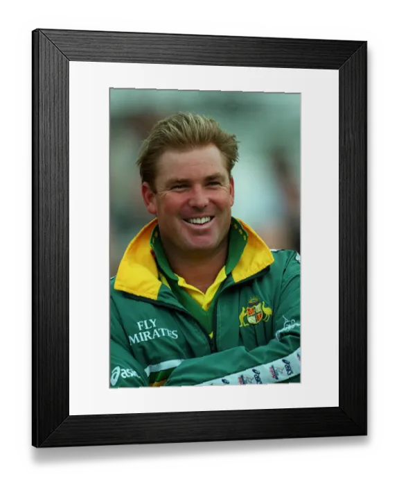Framed Print : Shane Warne